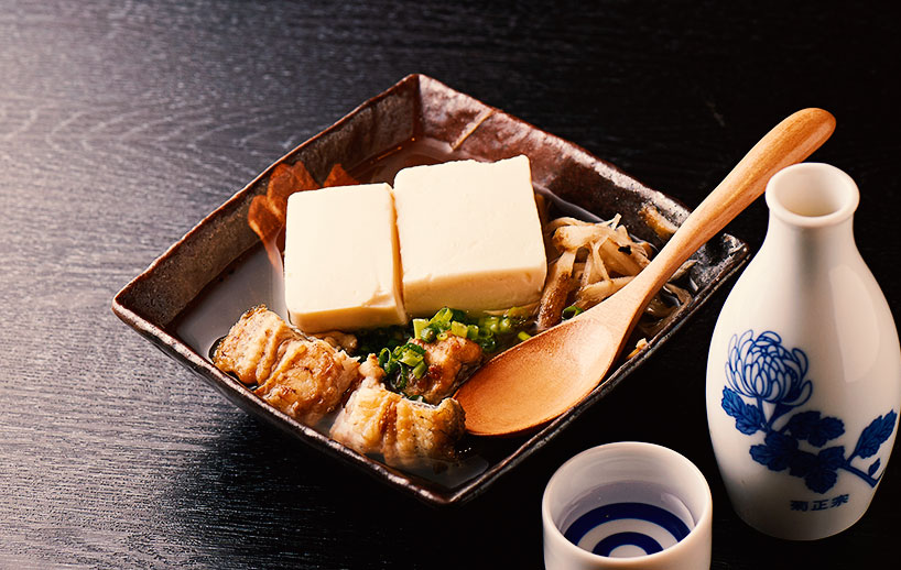 うなぎ豆腐